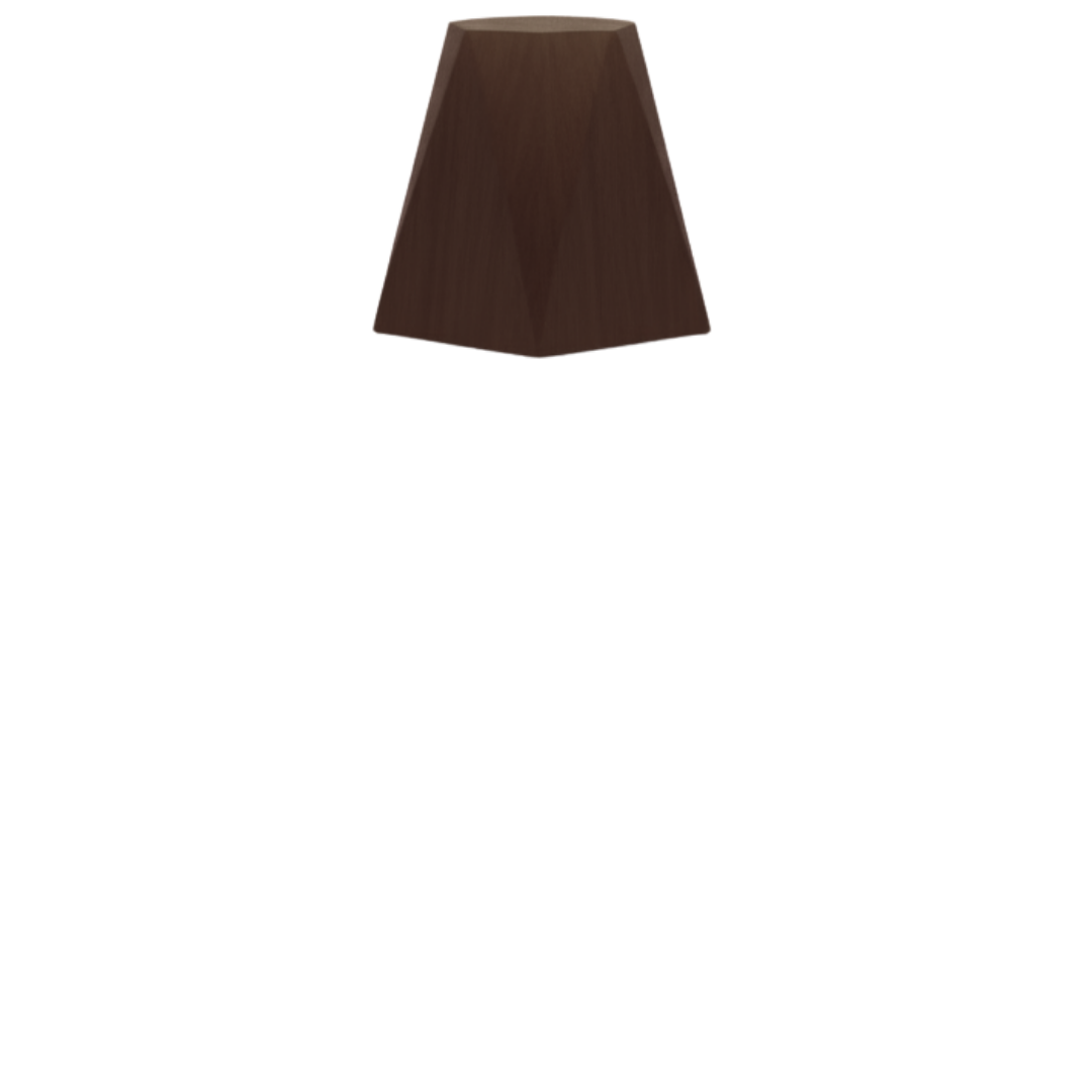 Faceted Pyramid voet